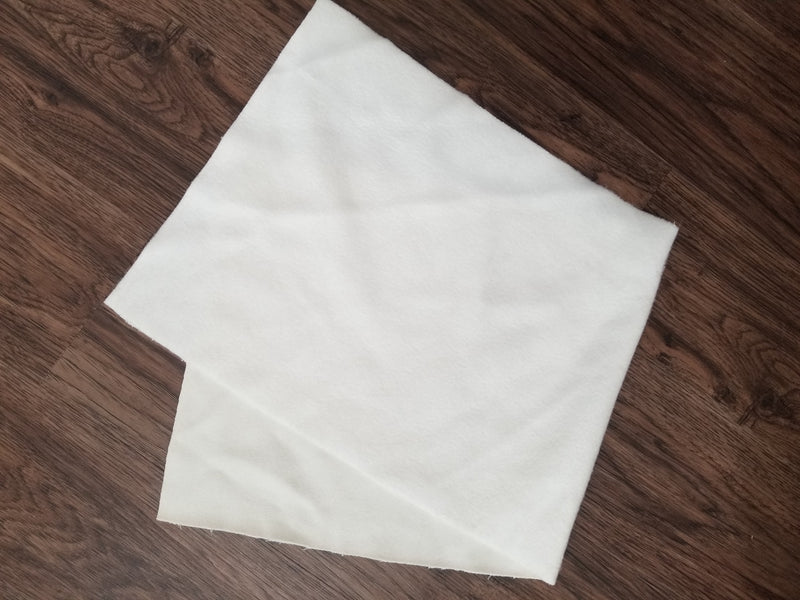 Organic Unbleached Bamboo Hemp Fleece Castor Oil Pack Insert