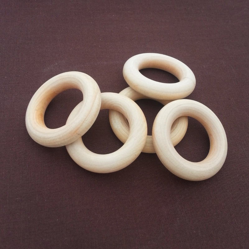 1.75 Inch Maple Wooden Rings