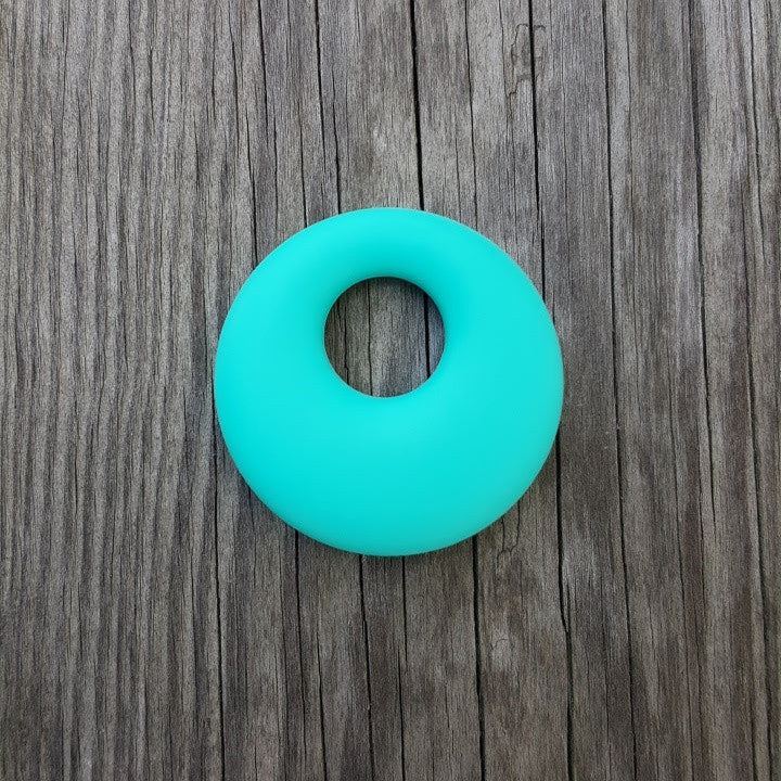 Turquoise Silicone Ring Pendant