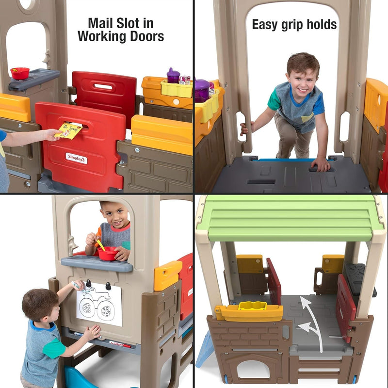 USA Made Kids Indoor Outdoor Discovery Playhouse