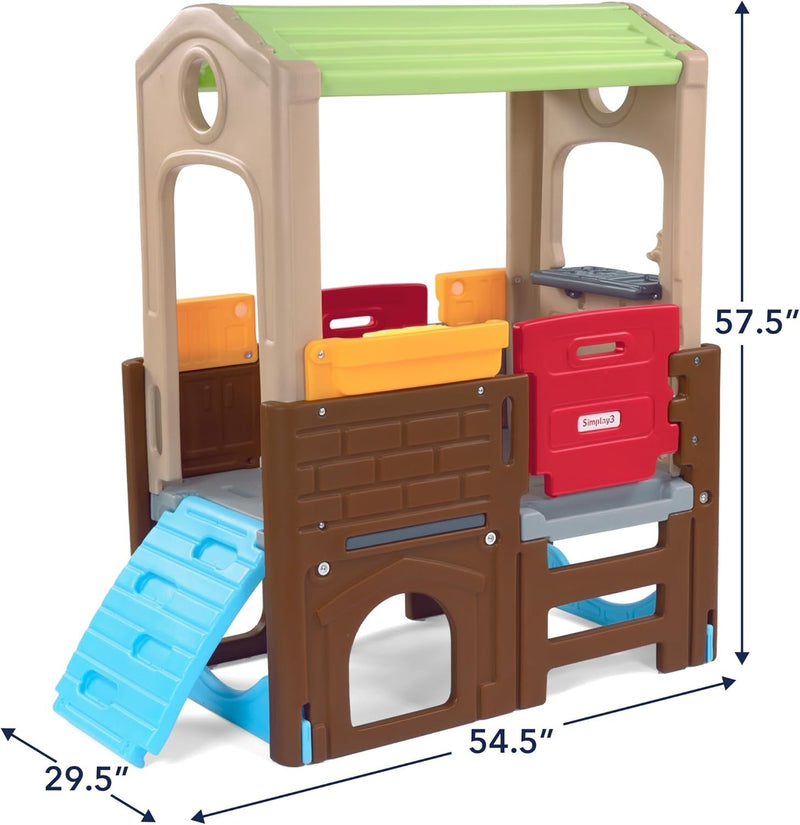 USA Made Kids Indoor Outdoor Discovery Playhouse