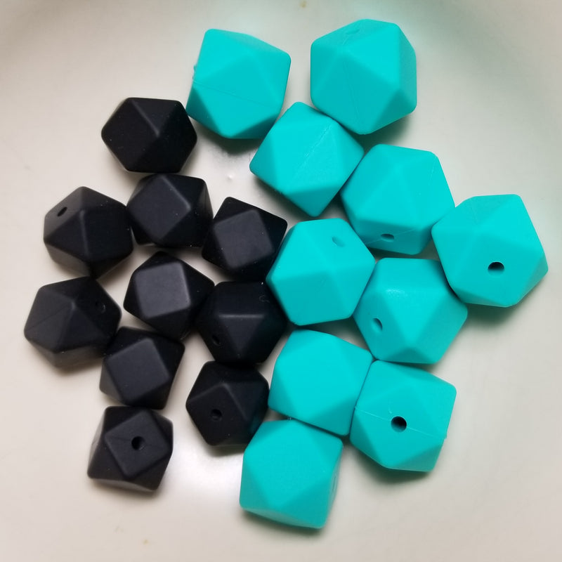 20-pc Mini and Regular Hexagon Bead Set