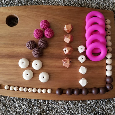 Oval Wooden Beads – Alexa Organics LLC - Natural Baby Products