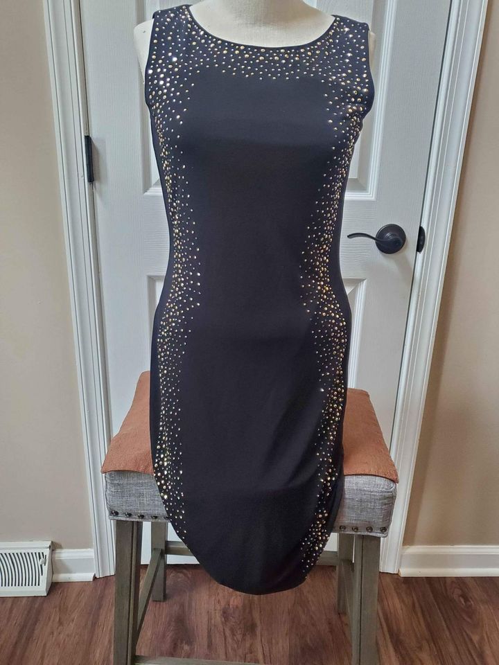 Calvin Klein Little Black Dress Size 4 Like New