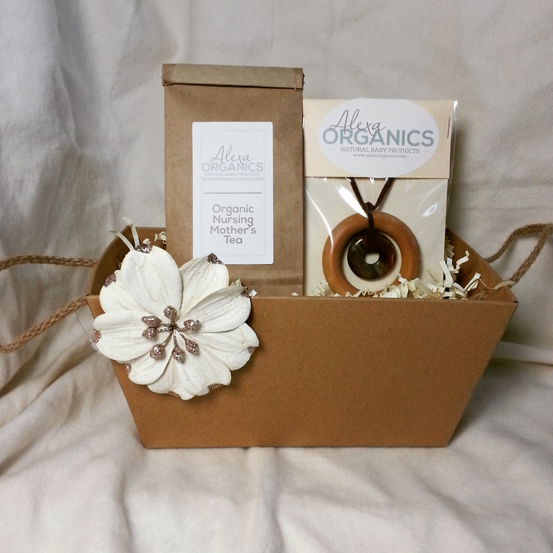 Nursing Tea & Necklace Gift Set